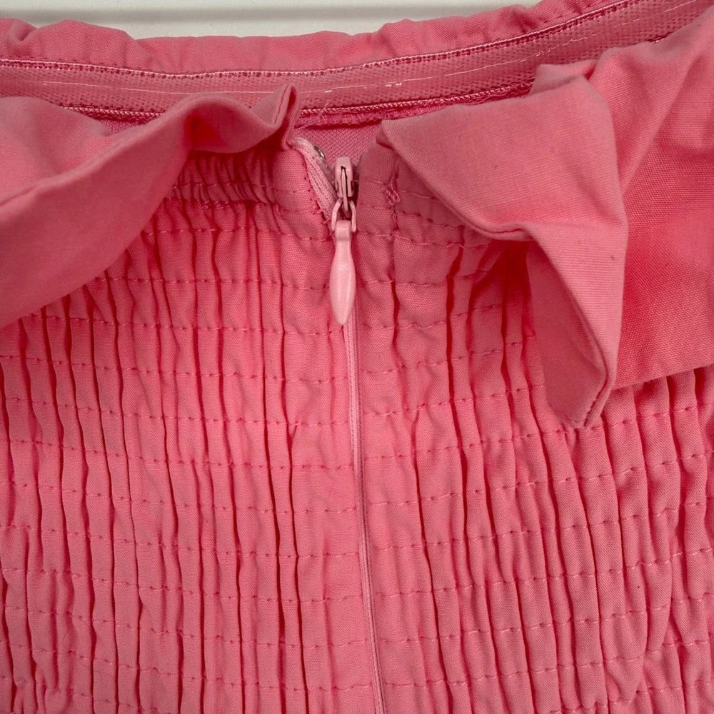 MABLE STRAPLESS ROMPER COTTON CANDY PINK LARGE NWT‎ - Picture 8 of 9